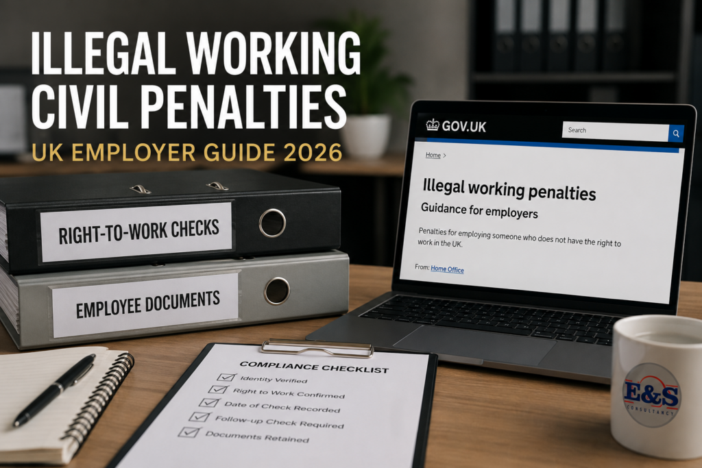 Illegal Working Civil Penalties 2026